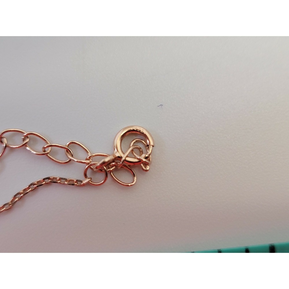 Name Brand Fashion Necklace .925 Sterling Silver Crystal Jewelry Stylish Elegant - Picture 7 of 10